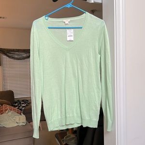 NWT J. Crew V-Neck Sweater